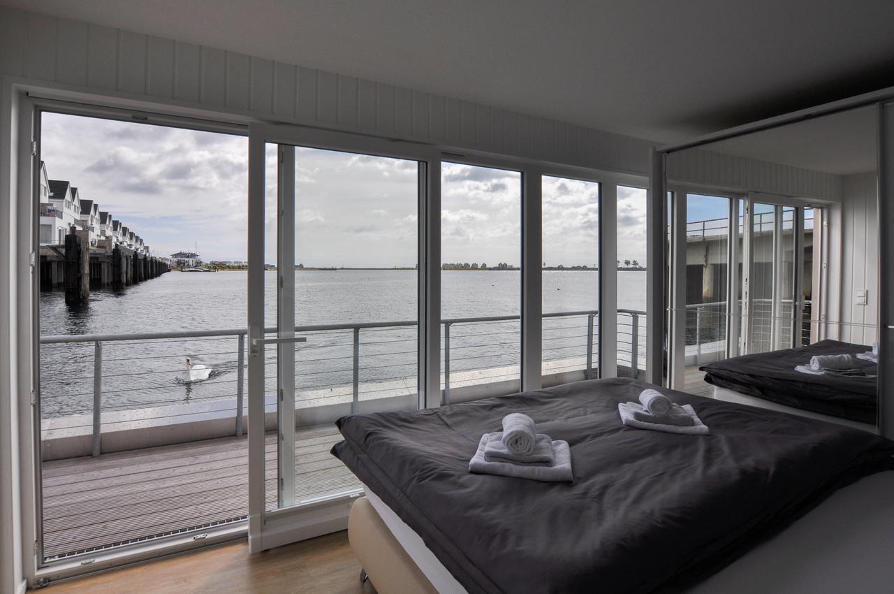 Schwimmendes Haus Hausboot Olpenitz Exterior photo