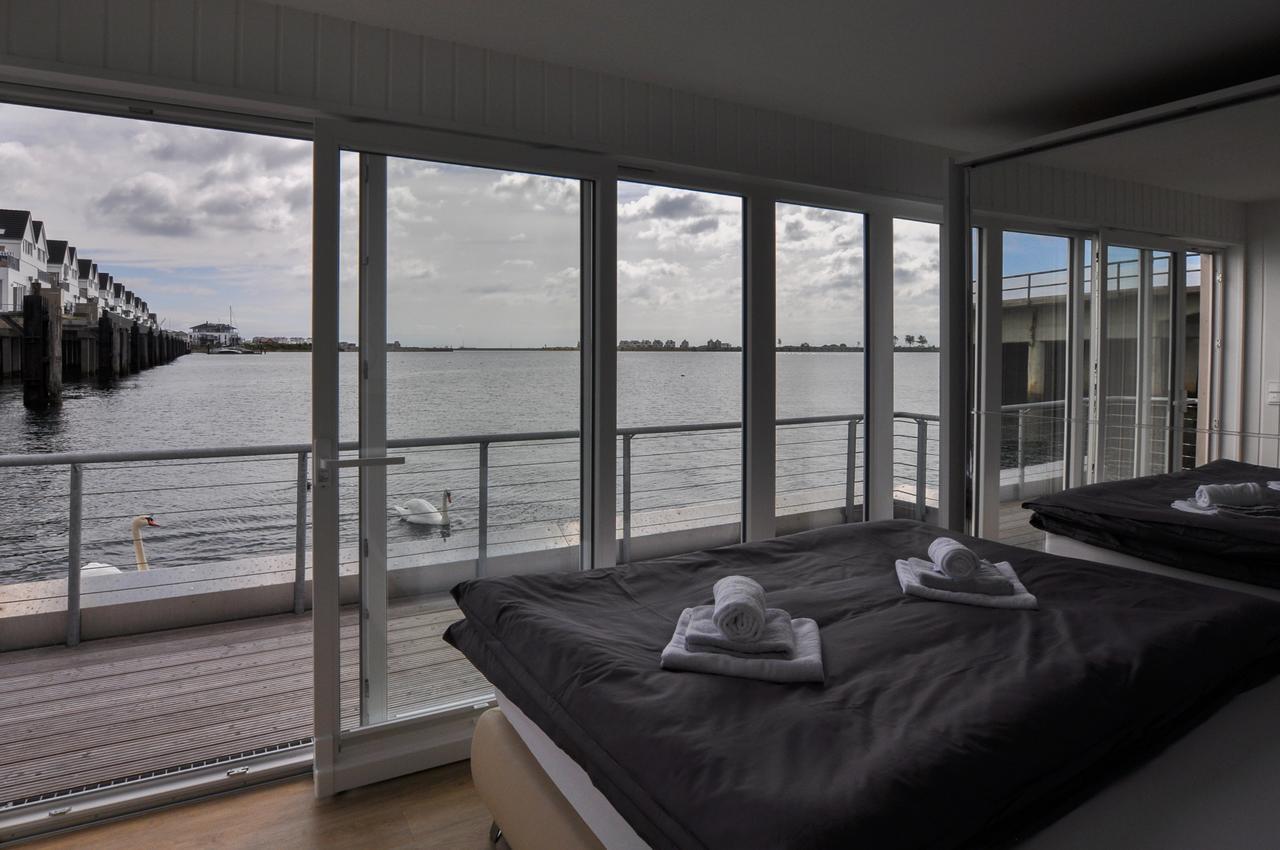 Schwimmendes Haus Hausboot Olpenitz Exterior photo